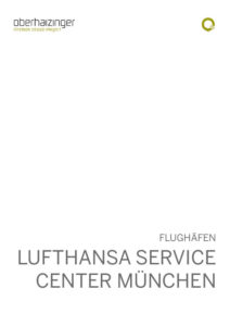 Lufthanse Service Center Titelblatt