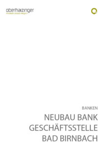 VR Bank Geschäftsstelle Rottal am Inn Bad Birnbach Titelbild